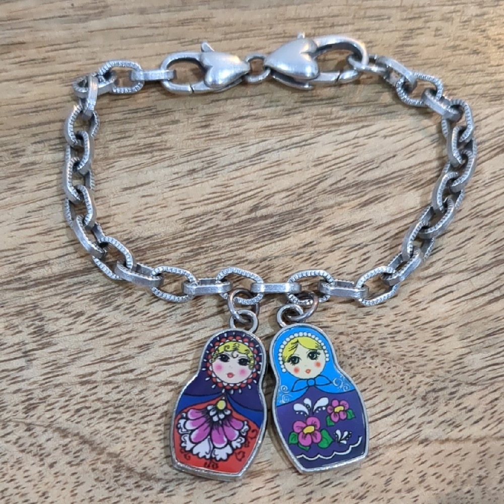 Matryoshka Charm Bracelet